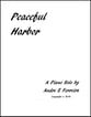 Peaceful Harbor piano sheet music cover